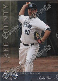 2012 Lake County Captains Rob Nixon