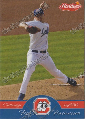 2013 Chattanooga Lookouts Rob Rasmussen