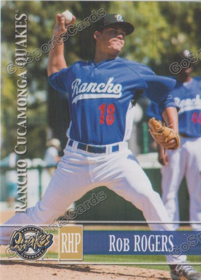 2014 Rancho Cucamonga Quakes Rob Rogers