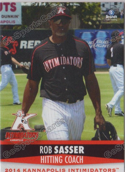 2014 Kannapolis Intimidators Rob Sasser