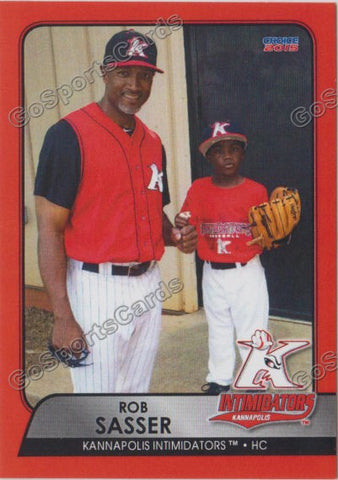 2015 Kannapolis Intimidators Rob Sasser