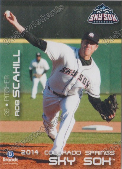 2014 Colorado Springs Sky Sox Rob Scahill