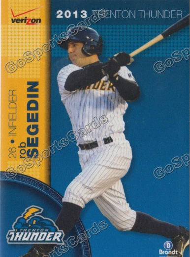 2013 Trenton Thunder Rob Segedin