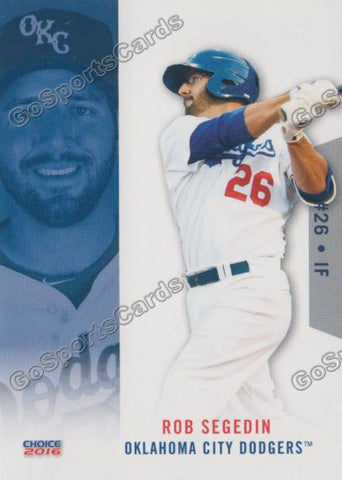 2016 Oklahoma City Dodgers Rob Segedin