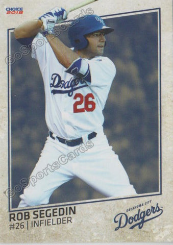 2018 Oklahoma City Dodgers Rob Segedin