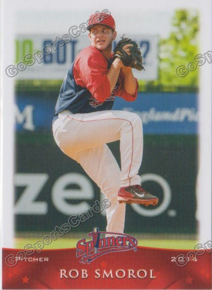 2014 Lowell Spinners Rob Smorol