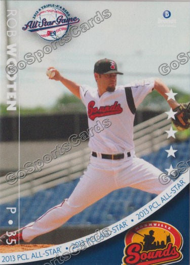 2013 Pacific Coast League All Star PCL Rob Wooten