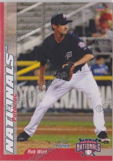 2013 Potomac Nationals Rob Wort