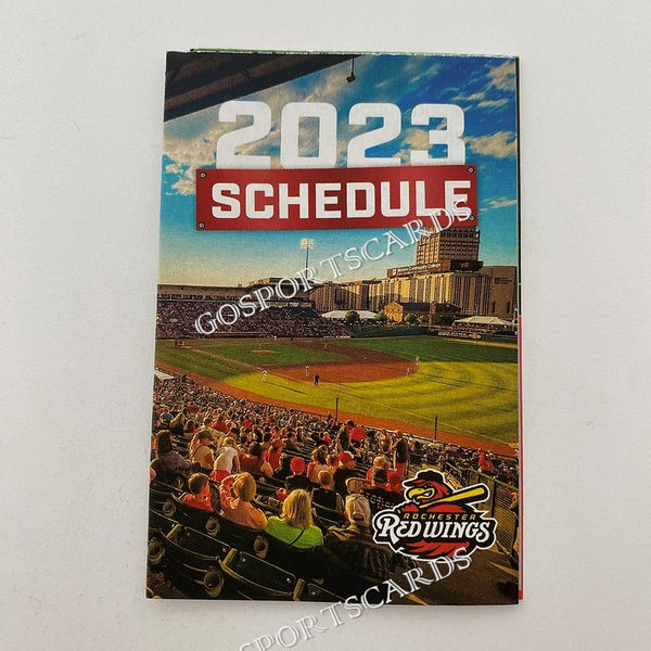 2023 Rochester Red Wings Pocket Schedule