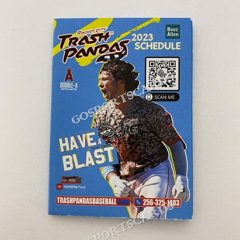 2023 Rocket City Trash Pandas Pocket Schedule