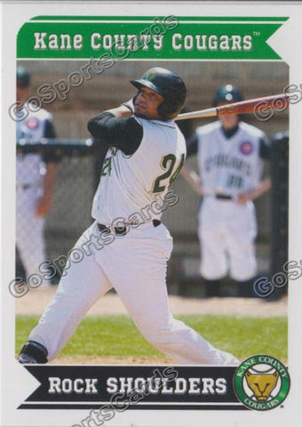2013 Kane County Cougars Rock Shoulders