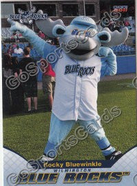 2011 Wilmington Blue Rocks Rocky BlueWinkle Mascot
