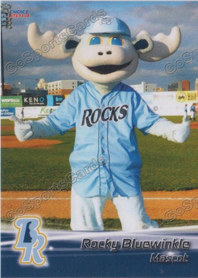 2014 Wilmington Blue Rocks Rocky Bluewinkle