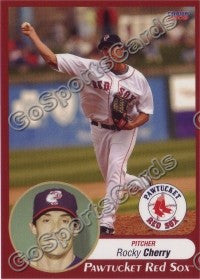2009 Pawtucket Red Sox Rocky Cherry