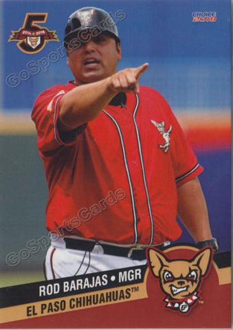 2018 El Paso Chihuahuas Rod Barajas