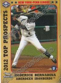 2012 New York Penn League Top Prospects NYPL Roderick Bernadina