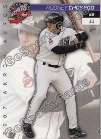 2007 Akron Aeros Rodney Choy Foo
