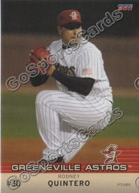 2011 Greeneville Astros Rodney Quintero