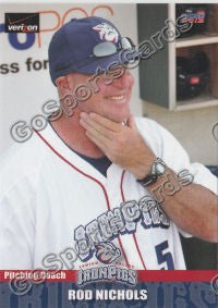 2012 Lehigh Valley IronPigs SGA 2nd Rod Nichols