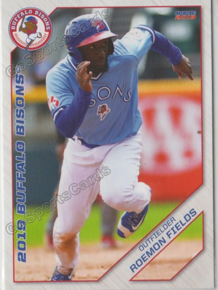 2019 Buffalo Bisons Roemon Fields