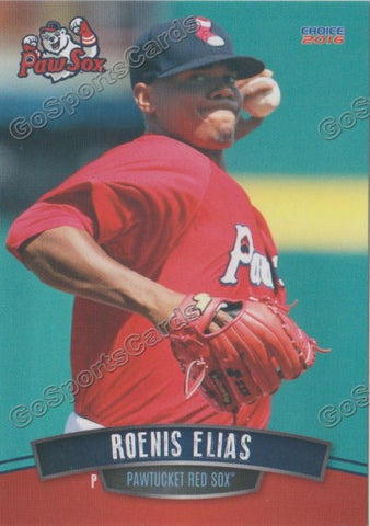 2016 Pawtucket Red Sox Roenis Elias