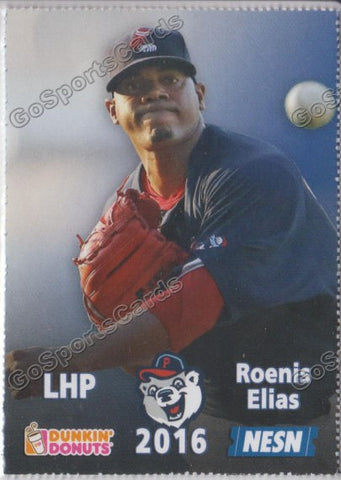 2016 Pawtucket Red Sox SGA Dunkin Donuts Roenis Elias