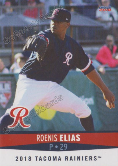 2018 Tacoma Rainiers Roenis Elias