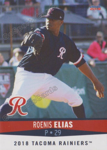 2018 Tacoma Rainiers Roenis Elias
