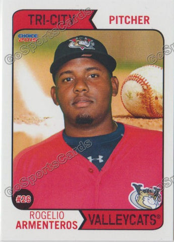 2015 Tri City ValleyCats Rogelio Armenteros