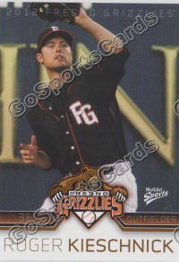2012 Fresno Grizzlies Roger Kieschnick