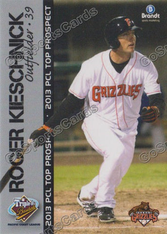 2013 Pacific Coast League Top Prospect PCL Roger Kieschnick