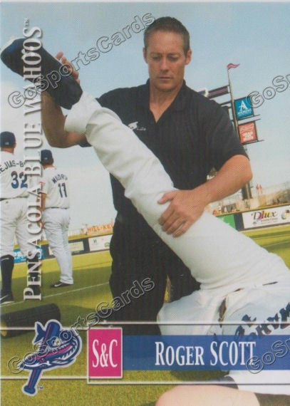2014 Pensacola Blue Wahoos Roger Scott