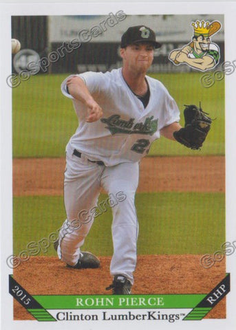 2015 Clinton Lumberkings Rohn Pierce