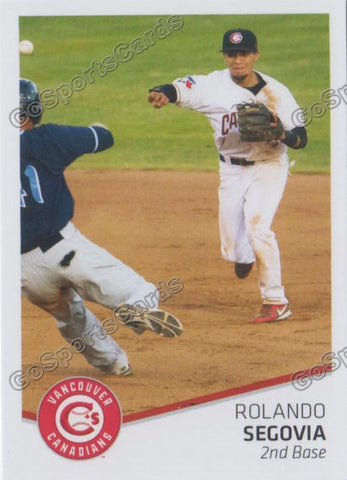 2015 Vancouver Canadians Rolando Segovia