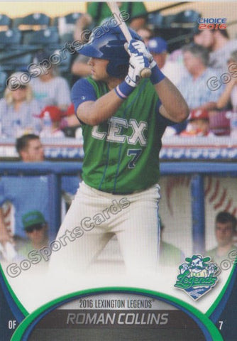 2016 Lexington Legends Roman Collins