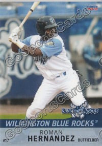 2012 Wilmington Blue Rocks Roman Hernandez