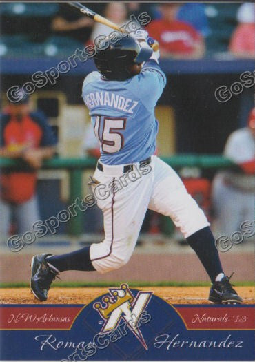 2013 Northwest Arkansas Naturals Roman Hernandez