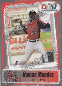 2011 Hickory Crawdads DAV Roman Mendez