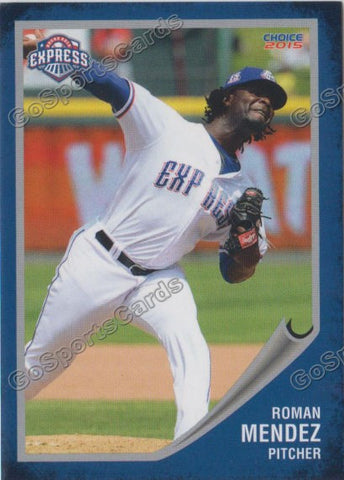 2015 Round Rock Express Roman Mendez
