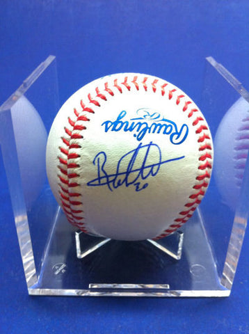 Roman Mendez Signed Baseball Auto