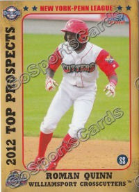 2012 New York Penn League Top Prospects NYPL Roman Quinn