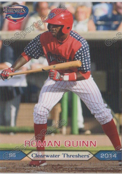 2014 Clearwater Threshers Roman Quinn