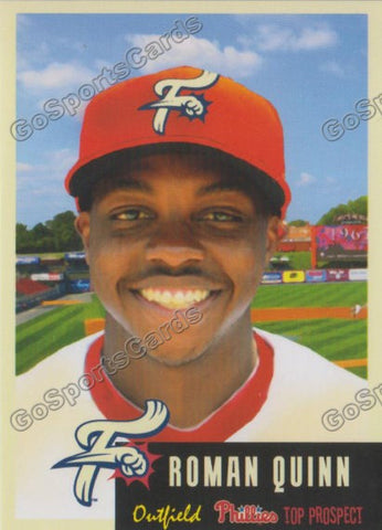 2015 Reading Fightins Phils Top Prospect Roman Quinn