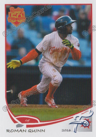 2016 Reading Fightin Phils Roman Quinn