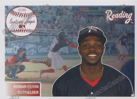 2016 Reading Fightin Phils Top Prospect 11 Roman Quinn