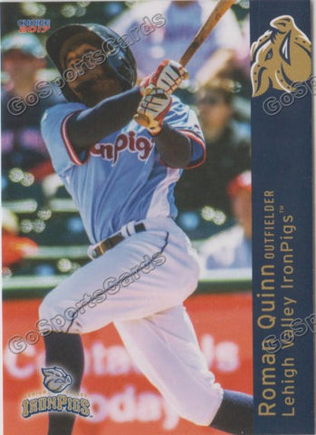 2017 Lehigh Valley IronPigs Roman Quinn