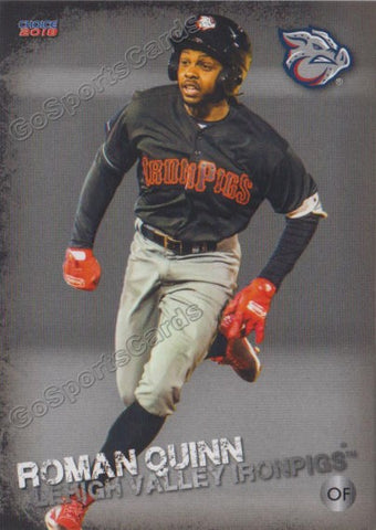 2018 Lehigh Valley IronPigs Roman Quinn