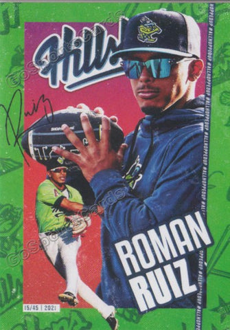 2021 Hillsboro Hillcats Roman Ruiz