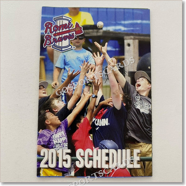 2015 Rome Braves Pocket Schedule