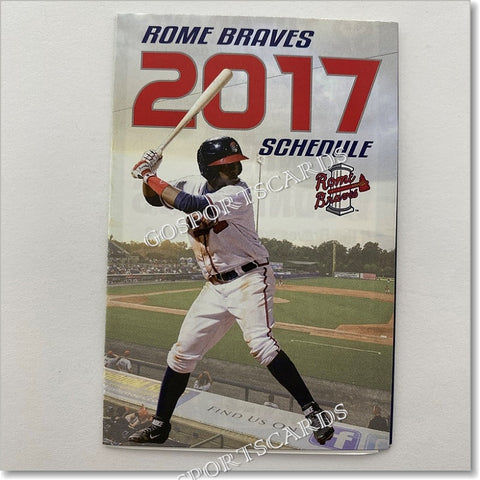 2017 Rome Braves Pocket Schedule
